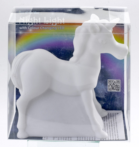 Veilleuse licorne change de couleur + confiseries Veilleuse licorne change de couleur + confiseries
