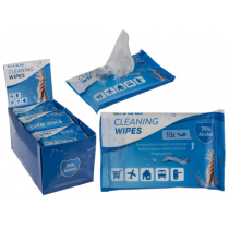 Lot de 96 sachets de 10 lingettes hygiéniques 
